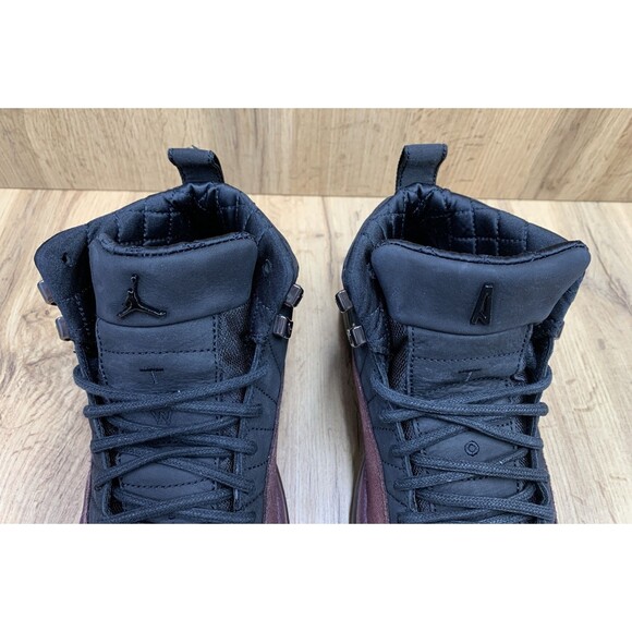 Air Jordan 12 x A Ma Maniere Womens Size 8 Retro SP Black DV6989-001 Mid Shoes - Picture 6 of 13
